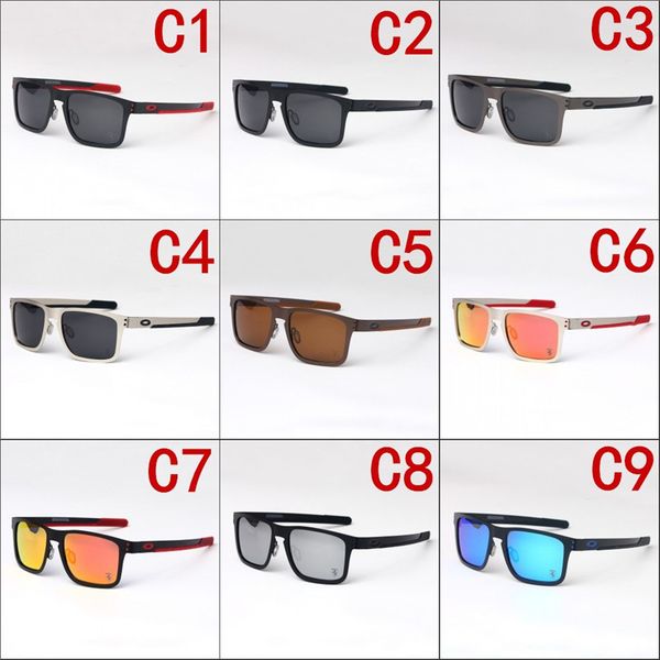 

4123 polarized sunglasses men fashion sports cycling sunglasses brand holbooks sunglasses uv protection reflective coating eyewear, White;black