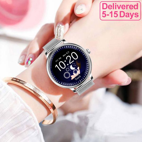 

ny12 смарт часы женщины менструального reminder браслет здоровье кровяное давление спорт диапазон сон для леди ip67 водонепроницаемого andro