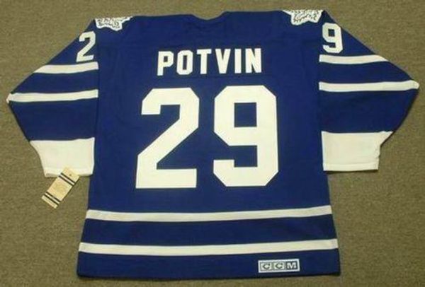 

men women youth felix potvin toronto maple leafs 1993 ccm vintage hockey jersey all stitched quality any name any number goalie cut, Black;red