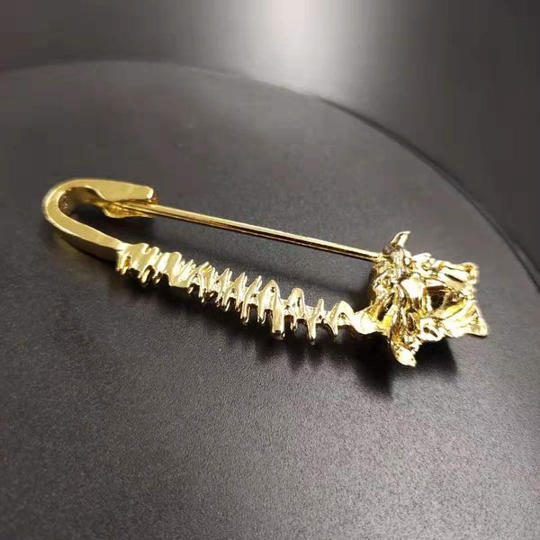 

brooches fashion gold brooch pin clothes buckle diamond men women jewelry pin brooches special offer, Gray