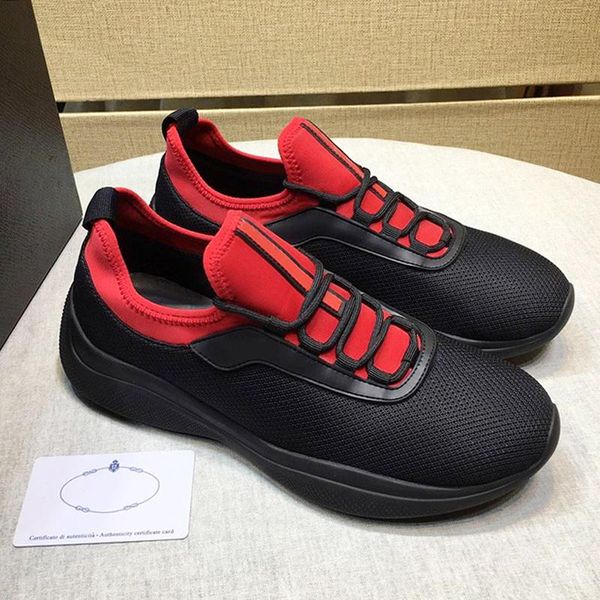 

mesh and neoprene sneakers men 's shoes sale lightweight fashion breathable shoes outdoor walking casual sports men shoes, Black