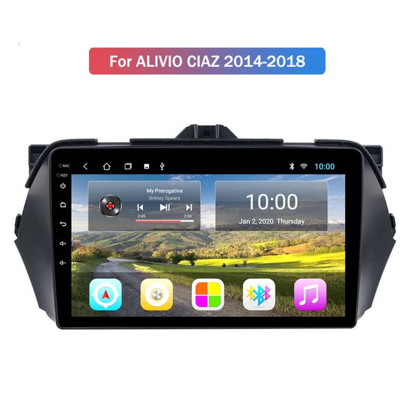 9 Zoll Android 10 System Auto Video Radio Dvd Gps Multimedia Head Unit Für Suzuki ALIVIO CIAZ 2014-2018 Bluetooth Wifi Usb Spiegel-link