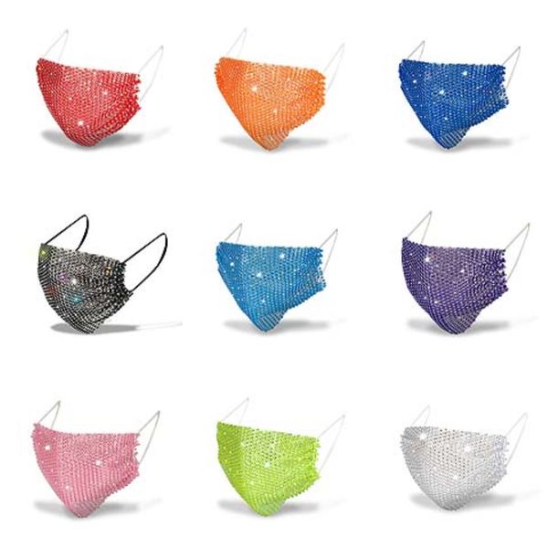

hot дизайнерская 3d face maskface пыль хлопок ткань маска с pm25 сменной фильтр флага pattern rhinestone mouth маской trustbde rqgkn # 808