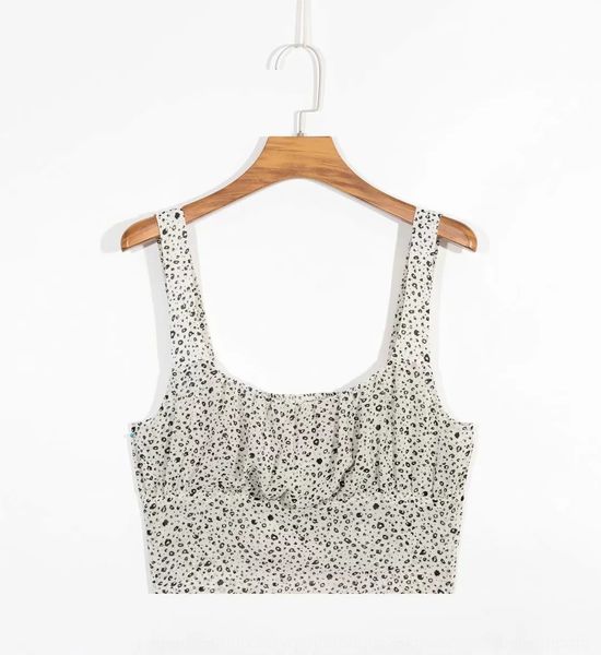 

2020 sling coat coat summer monsoon women's pleated short vest summer new sleeveless outer wear suspender top, Camo