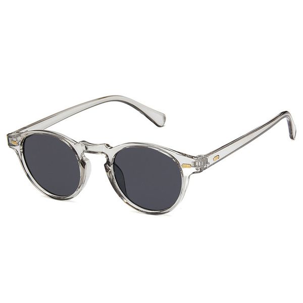 

men fashions 2020 oval small sunglasses clear classic uv400 sun glasses trends for 2020 transparent shades for women, White;black