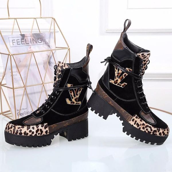 

women fashion shoes mid -calf leather boots autumn winter motorcycle boots women botas laureate platform desert boot fashion s1480 lady