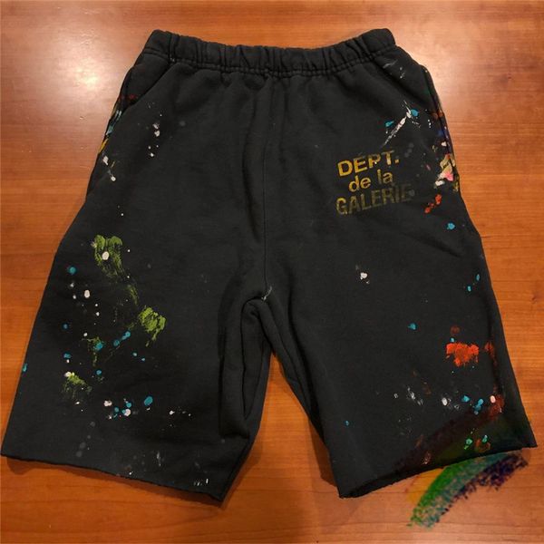 

streetwear shorts men women graffiti beach shorts breechcloth, Black
