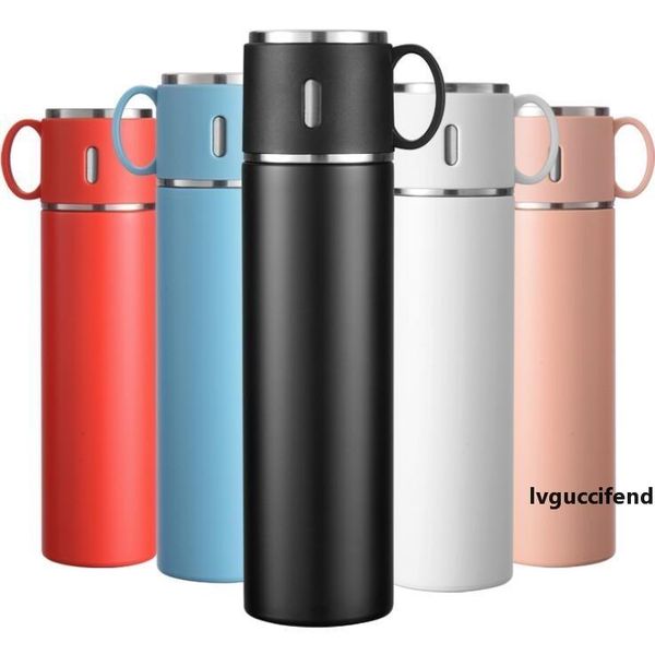 

vacuum cup stainless steel waters bottles women s portable cups with two handles high capacity water bottle commercial gifts lxl1184
