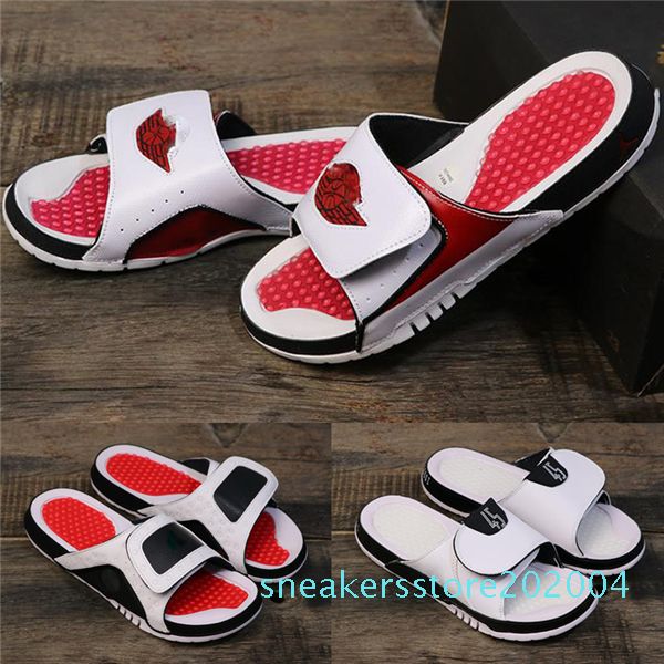 

1concord 11 designer sandals for men 13 slides hydro 2 summer flat thick luxury shoes women beach slipper flip flop size 36-46 s04, Black