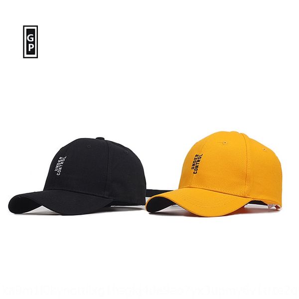 

new hat men' and women' embroidered letter casual baseball cap korean black long band curved eaves baseball cap, Blue;gray