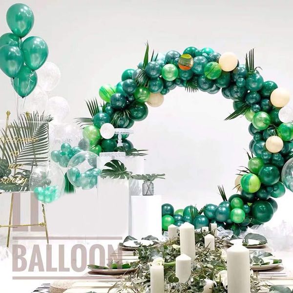 

balloon arch suit latex balloon gum dot hinge pump forest suit party supplies