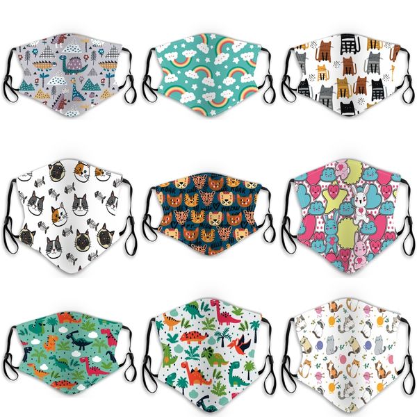 

floral print mask breathable foldable mouth masks anti dust washable reusable sunscreen masks face mask without filter designer mask#120