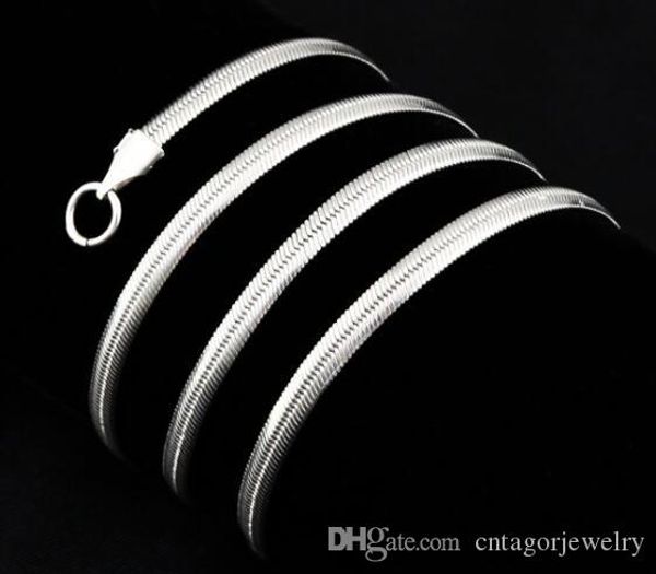 

wholesale width 1.2mm lady's 316l stainless steel thin thickness shiny flat squeezed snake chain necklace 450mm or 18" inches,25pc, Silver