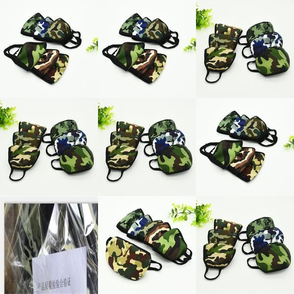 

stylish face mouth mask mascherine camo printing 2 layer anti dust pm2.5 protective mask men women respirator plenty stock 1ry e1 korih