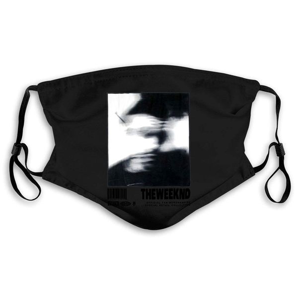 

the weeknd размыто изображение xo twfm белый новый официальный дизайн стиль new men маска женщины kids pm25 nlexu