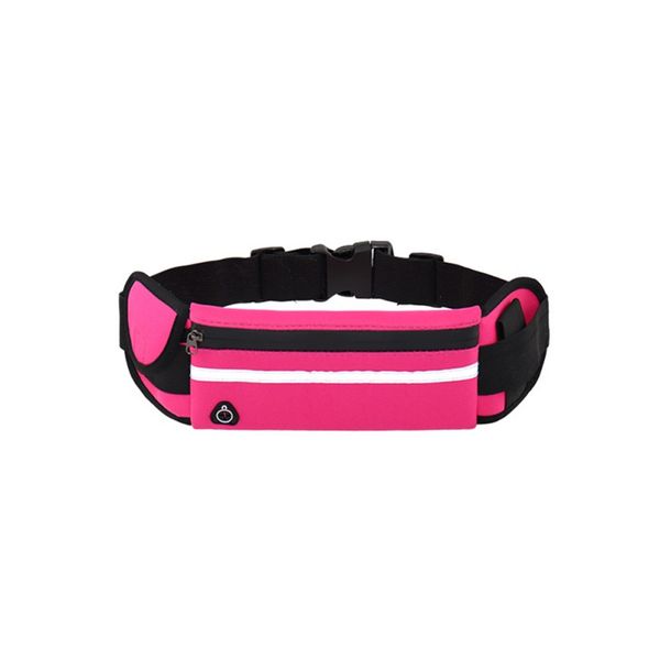 

adjustable waterproof breathable bags running waist bag men women fitness belt pack mobile phone holder jogging sports water bag