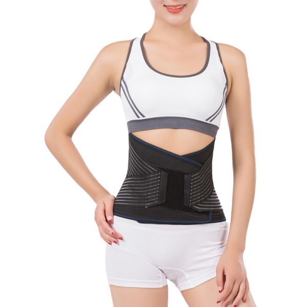 

h турмалин magnet стали bone bar self-нагревая талии поясничной опоры ремня назад brace ортопедический корректор осанки корсет пояс, Black;gray