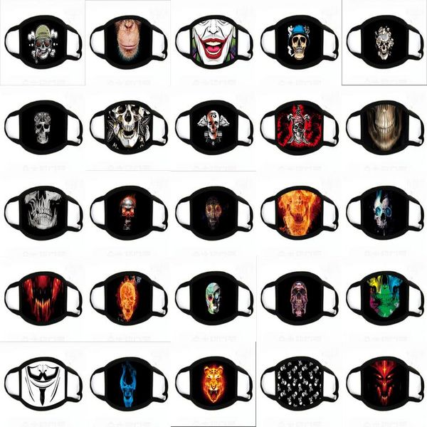 

funny facemask cubrebocas costumes for halloween cosplay designer face masks czzxc xhlove, Black