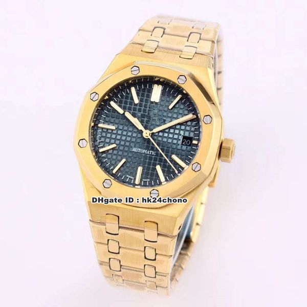 

16 style 18k gold 37mm selfwinding automatic womens watch 15450ba.oo.1256ba.02 blue dial 18k gold bracelet ladies sports watches, Slivery;brown