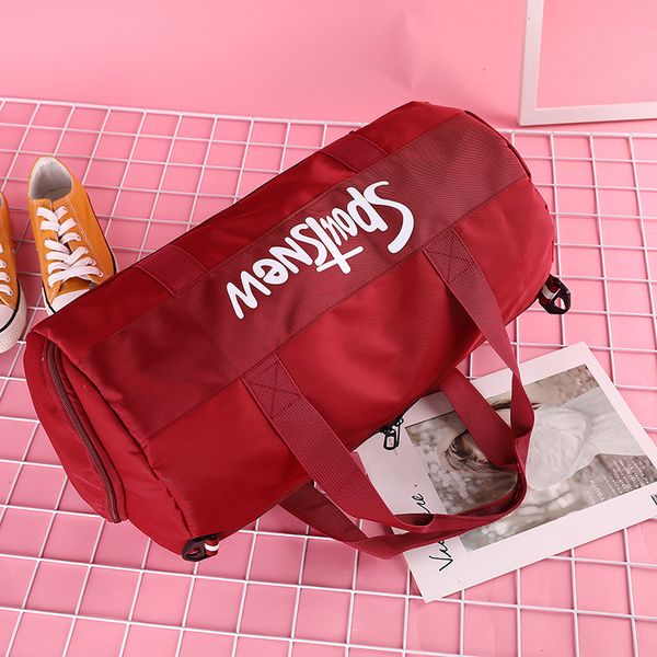 

gym bag women sport bag with independent shoes pocket waterproof fitness training workout gym backpack