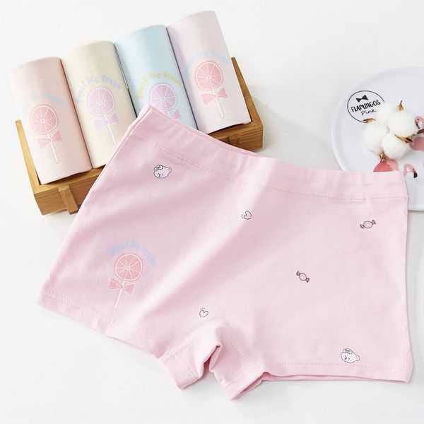 

cute underwear girls pure cotton children's underwear girls cotton boxer pants big children's cartoon boxer pants, Camo