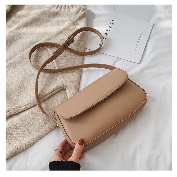 

retro new small leather crossbody bag for women 2020 fashion simple female used handbags lady shoulder messenger bag daily totes