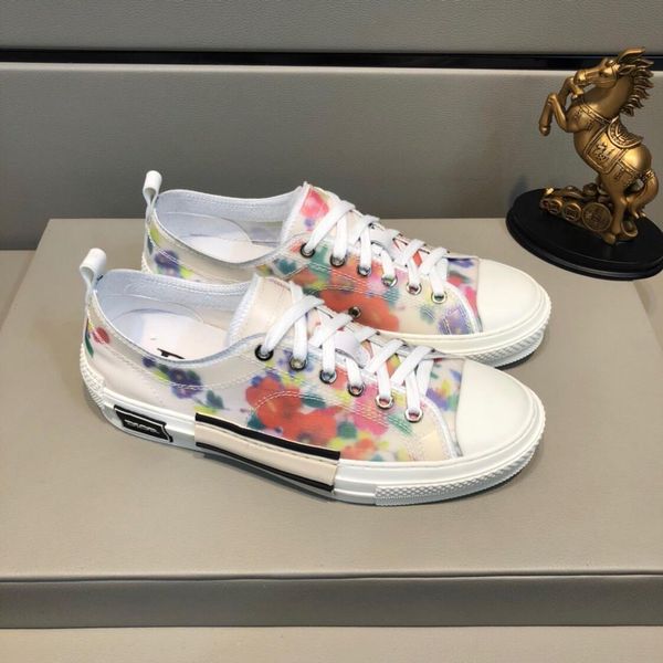 

2020-2019e summer new trend high-end brand printing letters men's lace-up casual shoes, fashion versatile comfortable sports shoes, siz