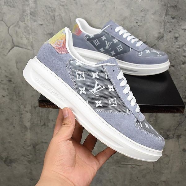 

2020y limited edition luxury design printed high-quality canvas sneakers wild breathable mens casual shoes mens banquet shoes size: 38-451, Black