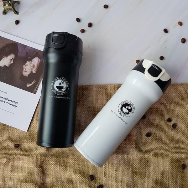 

quality double wall stainless steel vacuum flasks 500ml 350ml car thermo cup coffee travel mug thermol bottle thermocup