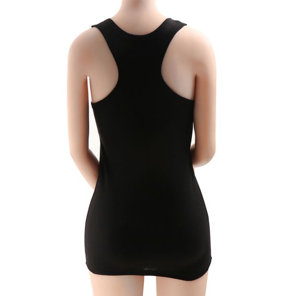 

1pc fashion tank womens solid soft comfortable cotton tank cami vest no sleeve t shirt 5 colors available, White