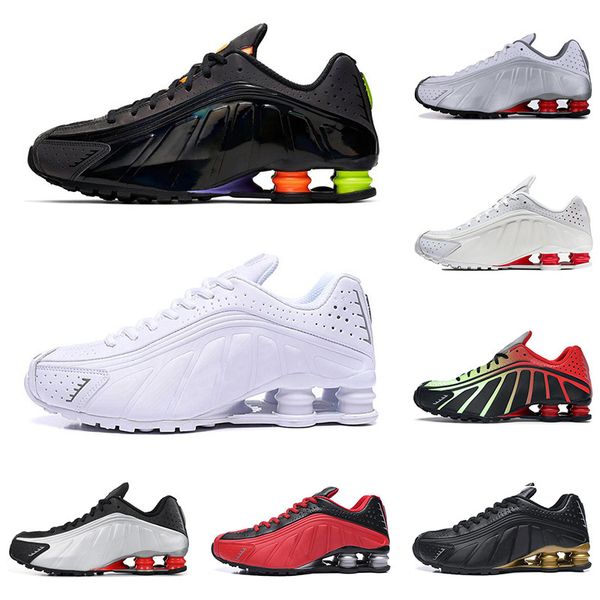 

2020 r4 mens running shoes fashion trainers neymar black metallic usa comet red game royal red men outdoor sports sneakers jogging walking