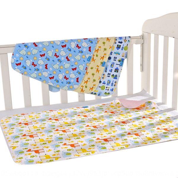 

baby and children double-sided velvet baby waterproof bamboo fiber pad breathable absorbent menstrual diaper diaper pad ac601