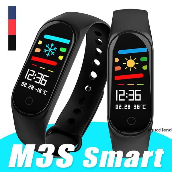

smart bracelet for xiaomi fitness tracker m3s smartband with heart rate tracker for android cellphones id 115 in retail box