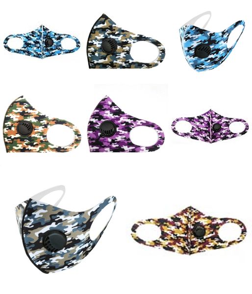 

дизайнер printed face mask губка для лица маски мода анти рм2,5 пыль против смога пыли противотуманные маски со респираторы valve # 832 # 87, Black