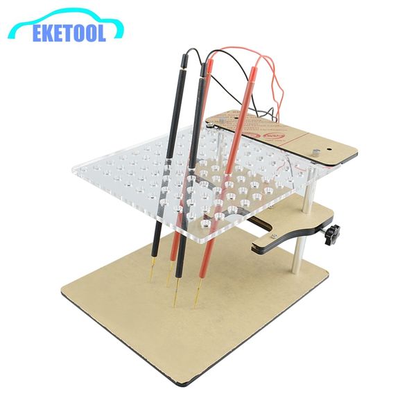 

bdm frame pro 2 in 1 function mesh and 4 probe pens universal for kess v2 ktag 12v car ecu brush test stand led bdm frame pro