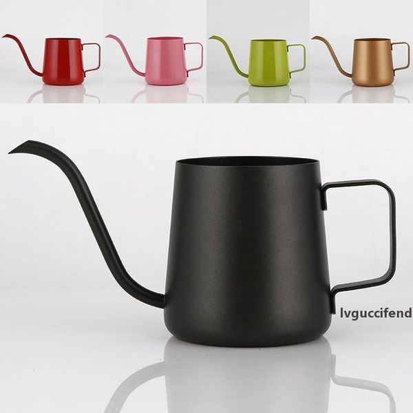 

350ml coffee pot stainless steel gooseneck pour over coffee maker hanging ear drip coffee long spout pot tea kettle tools wx9-350