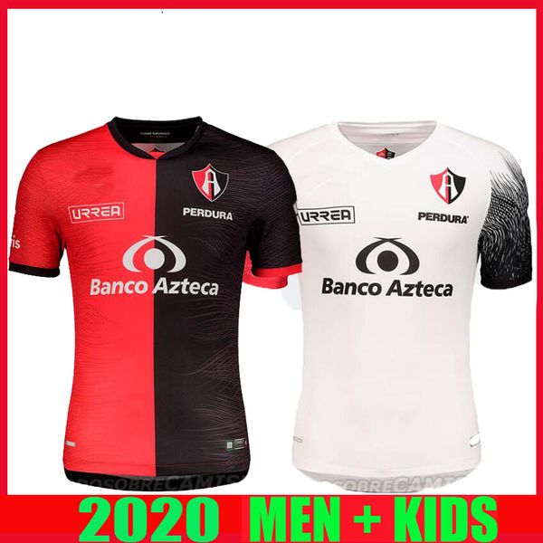 

liga mx 2020 2021 atlas fc soccer jerseys home away 20 21 .reyes i.jeraldino acosta i. renato j. angulo football shirts thailand maillots, Black;yellow