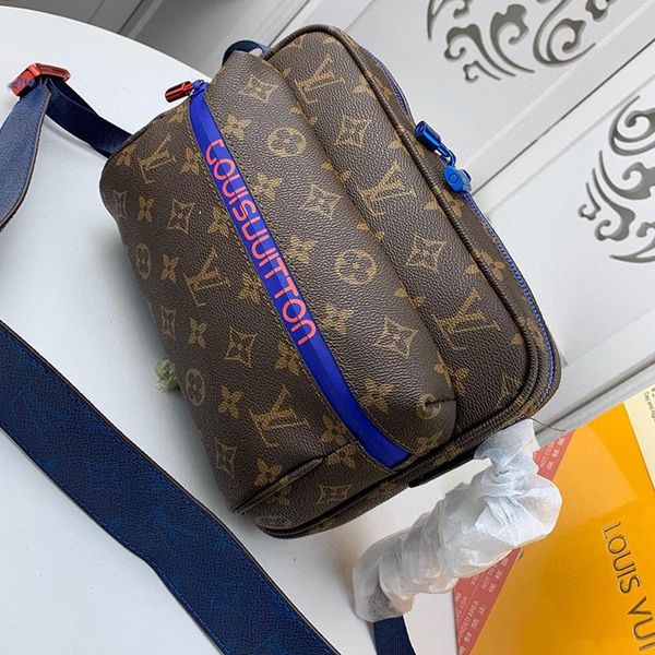 

new arrival mens bag leather shoulder bags zipper crossbody bag trend style luxury classic men messenger bags fast delivery