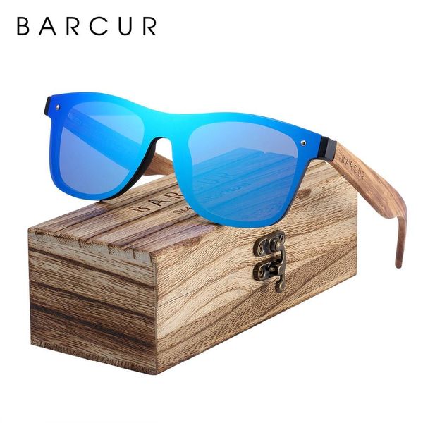 

barcur polarized black walnut wood sunglasses men square women sun glasses uv400 oculos gafas oculos de sol masculino t200108, White;black
