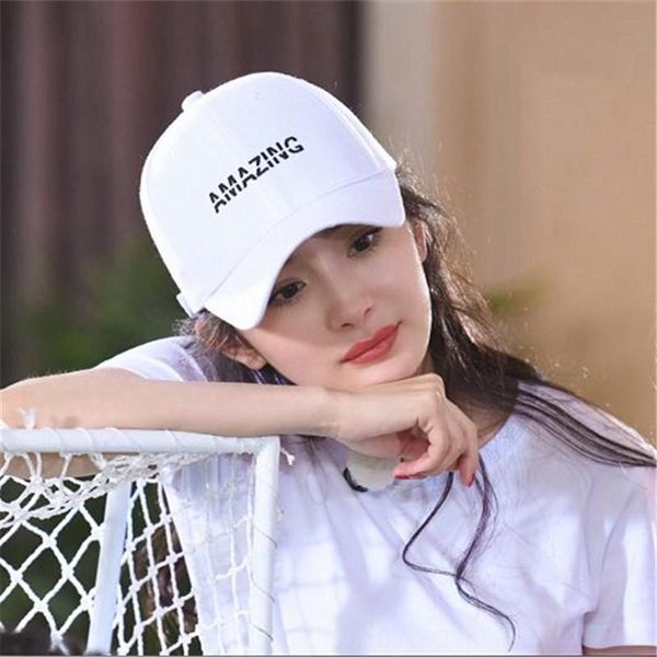 

running yang baseball cap mi angelababy yang ying hat with the same style duck tongue female korean letter amazing baseball cap male, Blue;gray