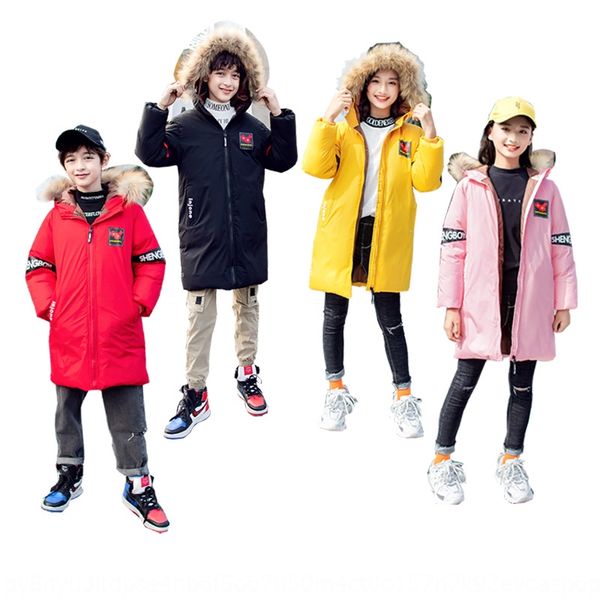 

2020 coat autumn winter new children down jacket men women children's length coat children's clothingdown jacket, Blue;gray