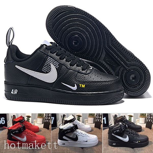 

with box one 1 dunk running shoes for men women black white pink mens sneakers ones high low cut wheat brown sports trainers g55-e