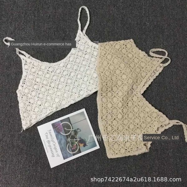 

2019 camisole hollow u-collar sling 2019 camisole vest hollow u-collar sling vest, Camo