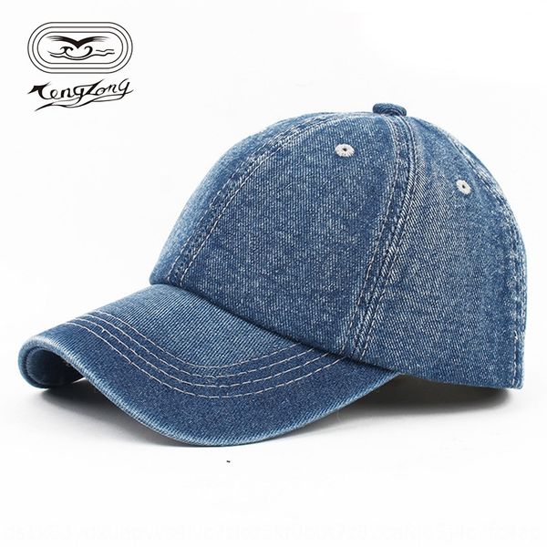 

naked breathable denim cowboy hat sunscreen baseball men's sunshade baseball cap washing cap outdoor sunscreen hat, Blue;gray
