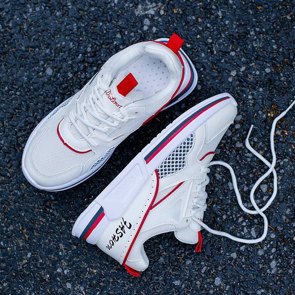 

women's fitness comfortable women's shoes breathable mesh non-slip women's tide shoes lightweight ladies vulcanized shoes