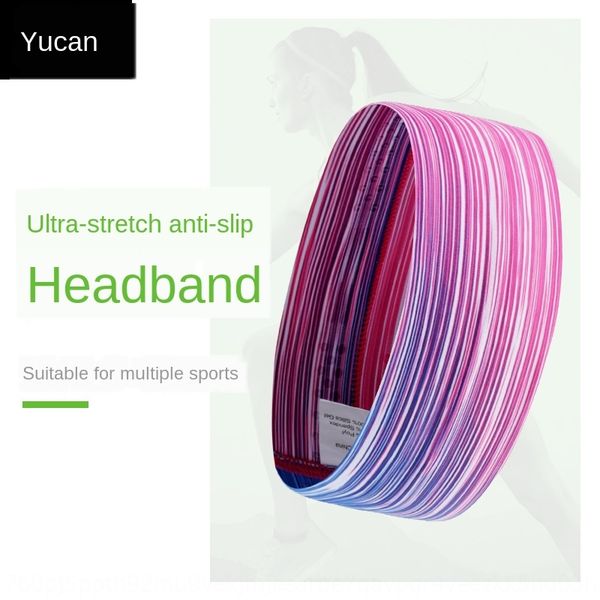 

t1lvk outdoor equipment sports head yoga riding sweat-absorbing headscarf sweat-relieving belt band hair bandheadscarf hair band fitness non, Yellow;black