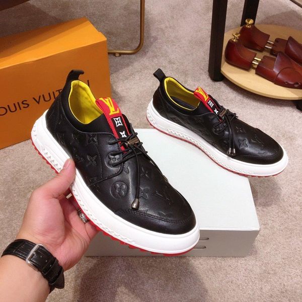 

new2 fashion men's shoes casual breathable sports personality men's shoes outdoor comfortable travel running shoes zapatos hombre, Black