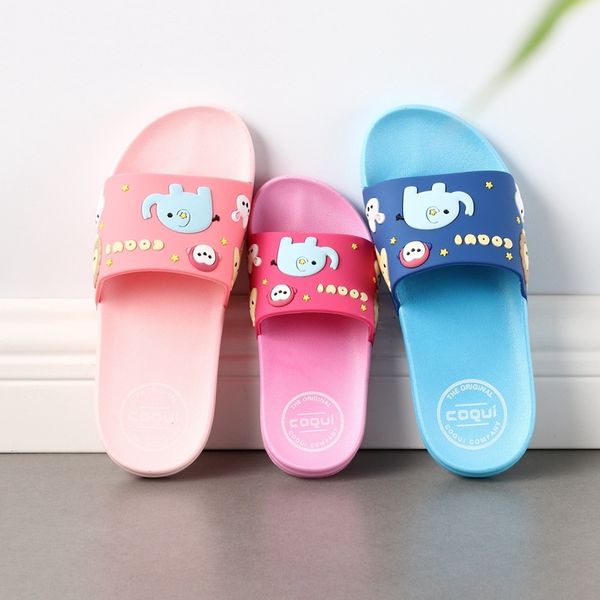 

3ss1q cool 3814-3914 parent-child children children slippers style women' children' large male and female children' slippe, Black;grey