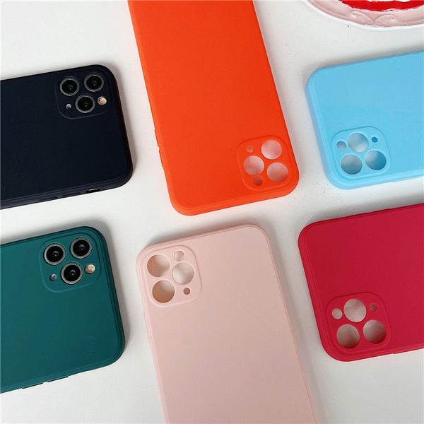 

shockproof frosted tpu phone case for iphone 11 pro max xr xs max 7 8 plus