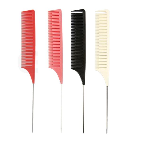 

4pcs new professional weaving highlighting foiling hair comb for salon, Silver
